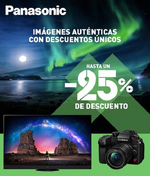Un verano en imágenes. Panasonic con hasta -25% exclusivo