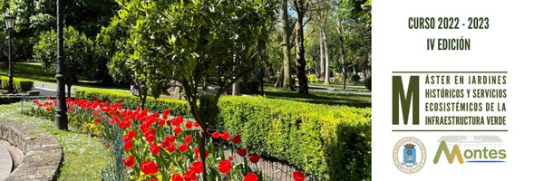 Descuento del 25 % a colegiad@s en el Máster en Jardines Históricos y Servicios Ecosistémicos de la Infraestructura Verde