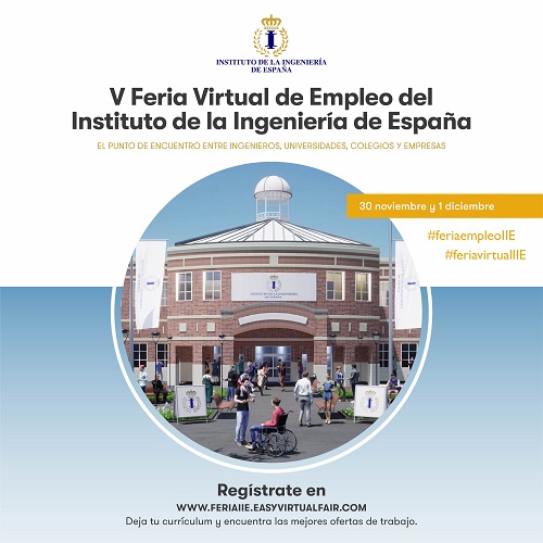 V Feria Virtual de Empleo del Instituto de la Ingeniería de España