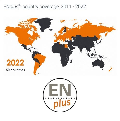 España en el Top 5 de países productores de pellet de calidad certificada ENplus® 