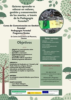 Curso de Comunicación en Gestión Forestal 