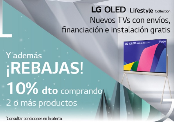 Descubre las rebajas de LG
