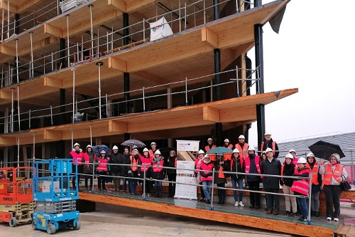 Intercambio de experiencias sobre construcción en altura con madera