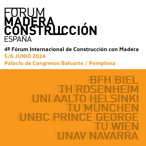 Descubre el programa del 4º FÓRUM INTERNACIONAL DE CONSTRUCCIÓN CON MADERA