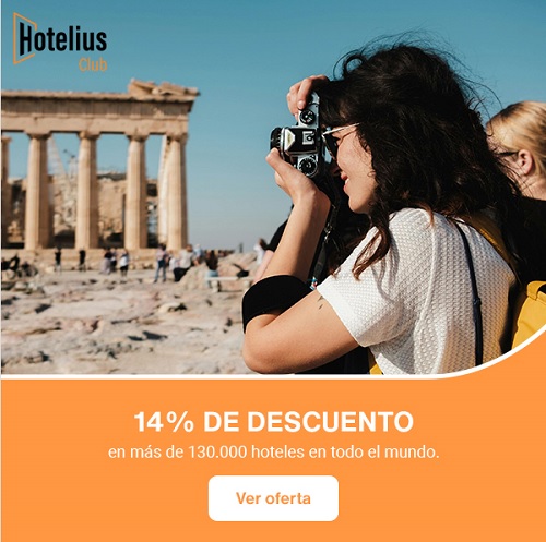 Reserva tus vacaciones con 14% de descuento en más de 130.000 hoteles