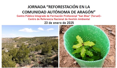 JORNADA TÉCNICA “REFORESTACIÓN EN LA COMUNIDAD AUTÓNOMA DE ARAGÓN”. 23 de enero, Teruel