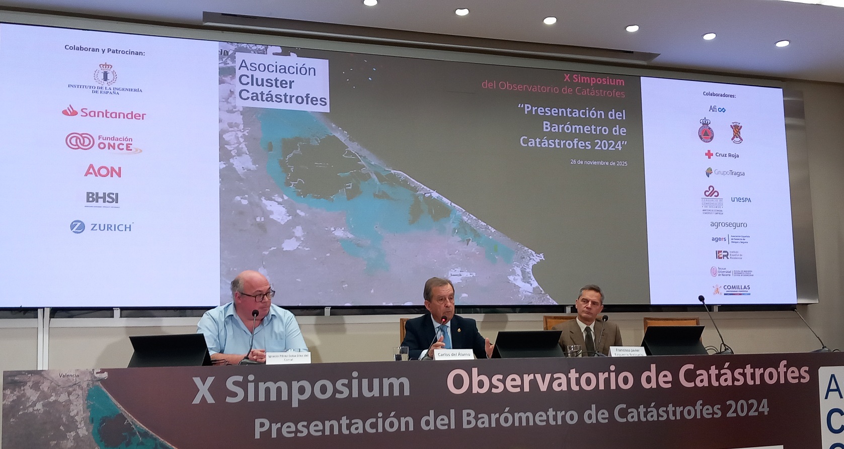 X Simposium del Observatorio de Catástrofes “Presentación del Barómetro de Catástrofes 2024”
