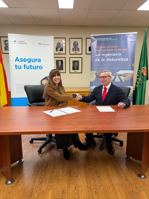 Avanza Previsión y el Colegio Oficial de Ingenieros de Montes firman un acuerdo de colaboración