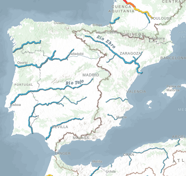 Predicción de caudales e inundaciones. Geoglows App