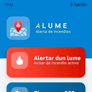 La nueva aplicación gratuita para alertar de incendios forestales en GALICIA ya está disponible