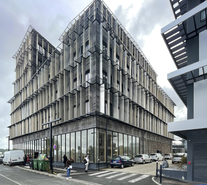 Edificio de oficinas “Perspective“, en Burdeos (Francia). Foto: CESEFOR