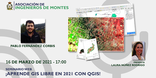 Seminario web "¡Aprende GIS libre en 2021 con QGIS!"