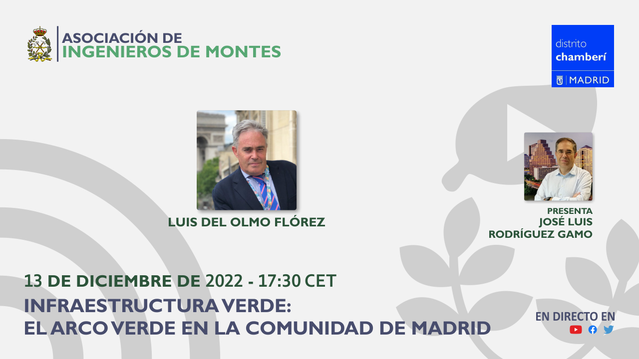 Seminario web "Infraestructura verde: El Arco Verde en la Comunidad de Madrid" - 13 de diciembre