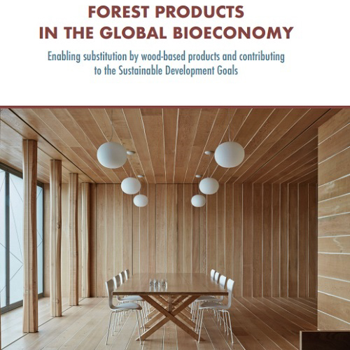 Los productos forestales en la bioeconomía mundial, nueva publicación FAO