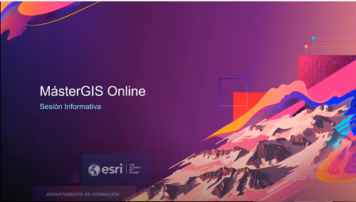 “MásterGIS Online” de ESRI España 2022 con descuento para colegiad@s COIM
