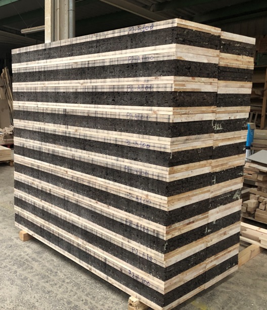 IMIP - Sistema innovador de construcción sostenible basado en paneles aislantes modulares de madera y corcho