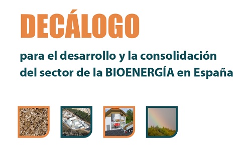 Decálogo para el desarrollo de la Bioenergía en España