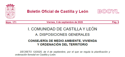 Decreto por el que se regula la planificación y ordenación forestal en Castilla y León