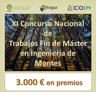 Fallo del XI Concurso Nacional de Proyectos Fin de Máster en Ingeniería de Montes 2025