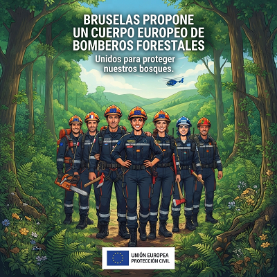 Bruselas plantea crear un cuerpo europeo de bomberos forestales que actúe "todo el año, no solo en verano"