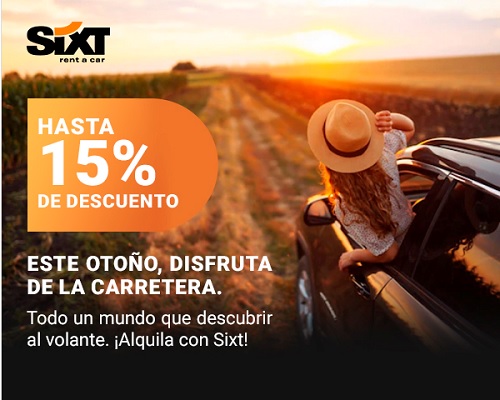 Todo un mundo que descubrir al volante con 15% de descuento en Sixt