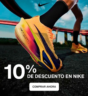 Disfruta de un 10% de descuento directo en Nike