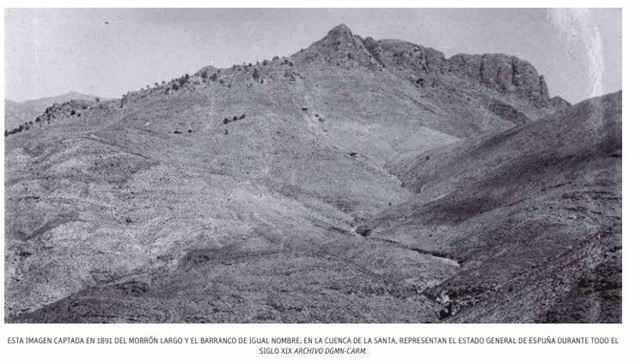Sierra Espuña antes de la reforestación